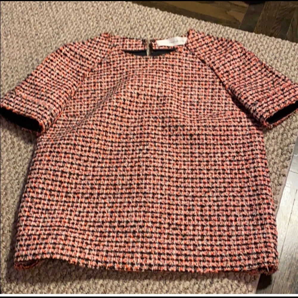 Victoria Beckham tweed top